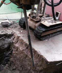 Extensive Concrete Removal to Aid Construction Work