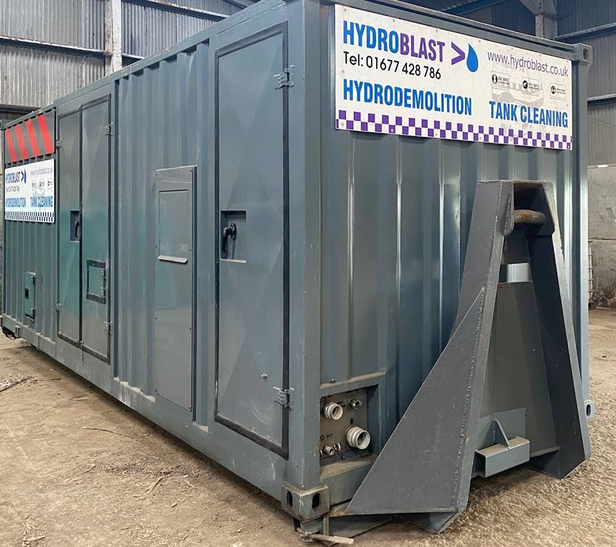 1000 Bar Powerpack skid High Pressure Water Jetting Equipment for Sale